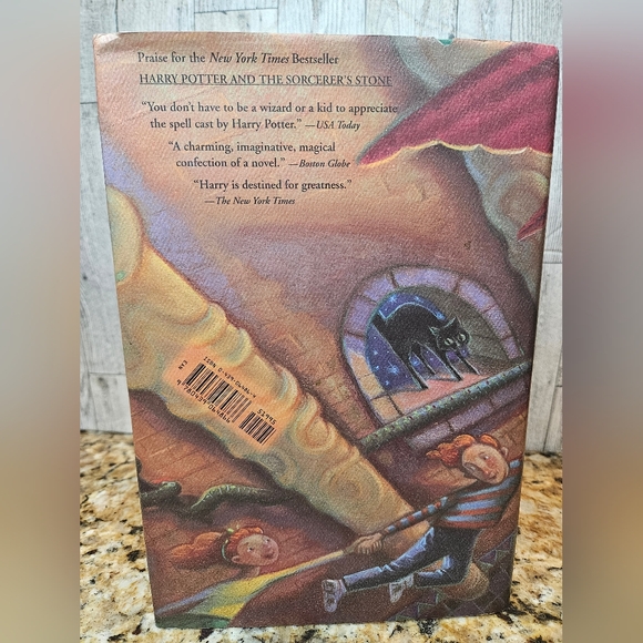 Harry Potter and the Chamber of Secrets Year 2 J.K. Rowling Hardcover Book 1999 - Picture 3 of 7